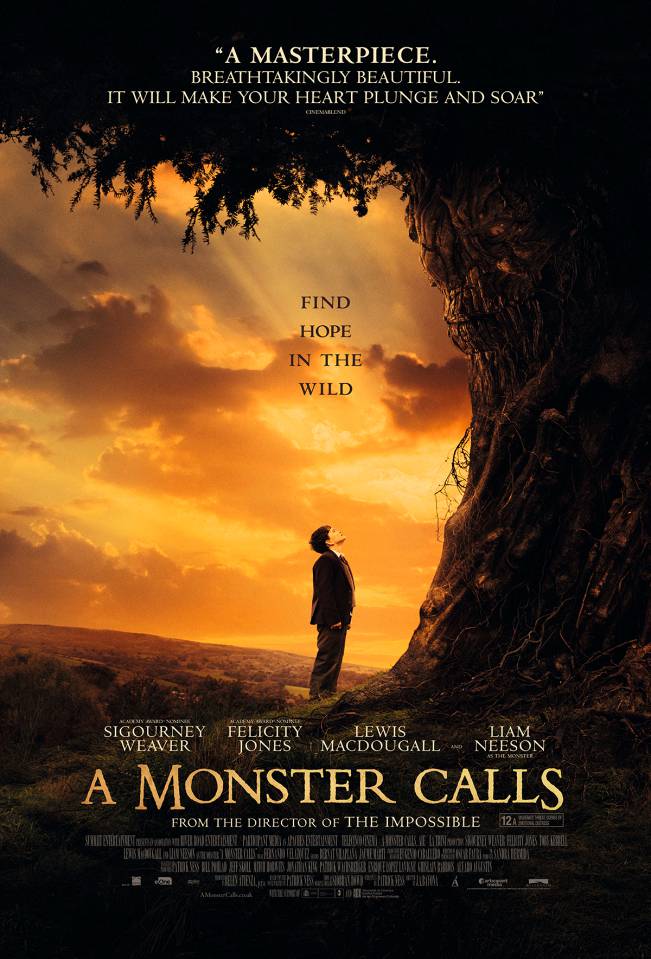 A Monster Calls | Phil the Bear's Film Reviews